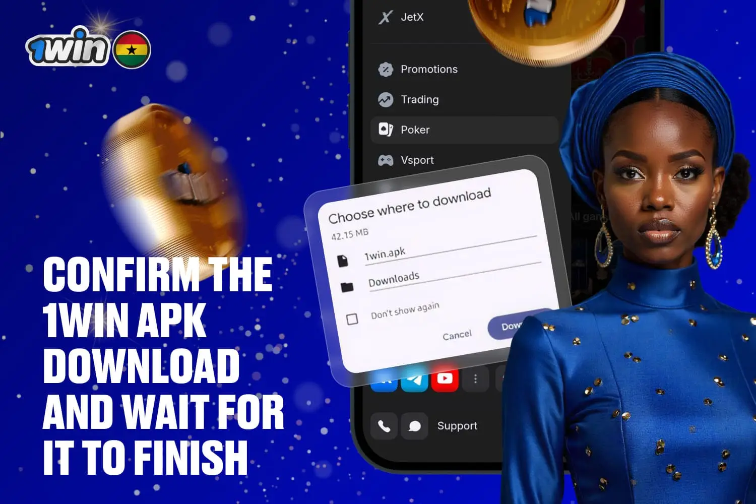 1win app for android