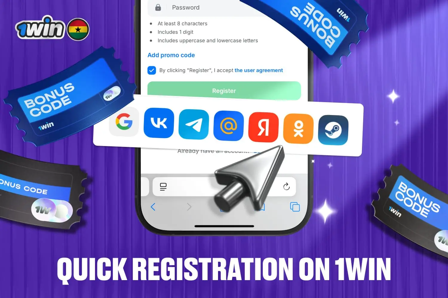 1Win Registration 2025: Sign Up & Claim Welcome Bonus